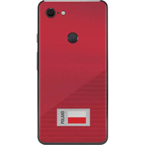 Poland Soccer Flag Google Pixel 3 XL Skin